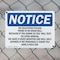 Signmission No Soliciting Please There Is No Door Bell OSHA Notice Sign, Plastic, 10in W x 7in L, 2PK OS-2PACK-NS-P-710-L-14836 - alternate 6